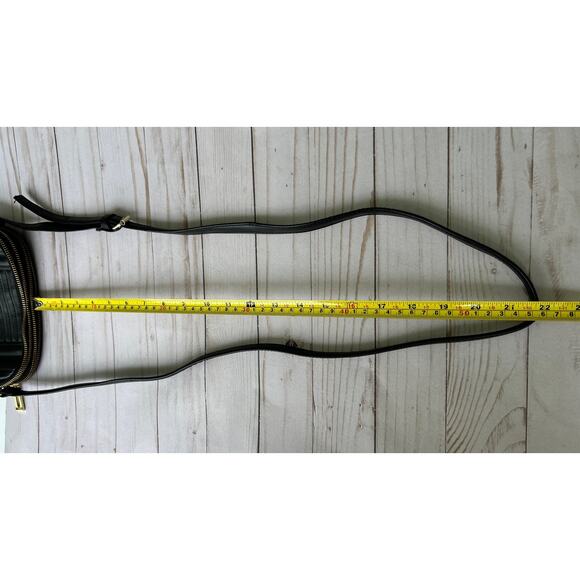 Tahari Black Women's Crossbody Purse Vegan Leather - Picture 10 of 10